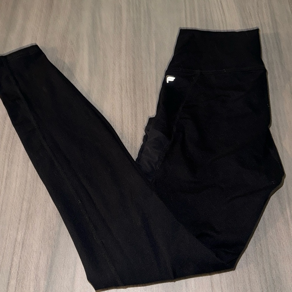 Fabletics black leggings with pockets
